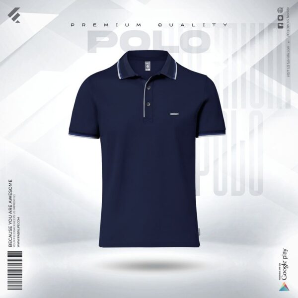Single Jersey Knitted Cotton Polo